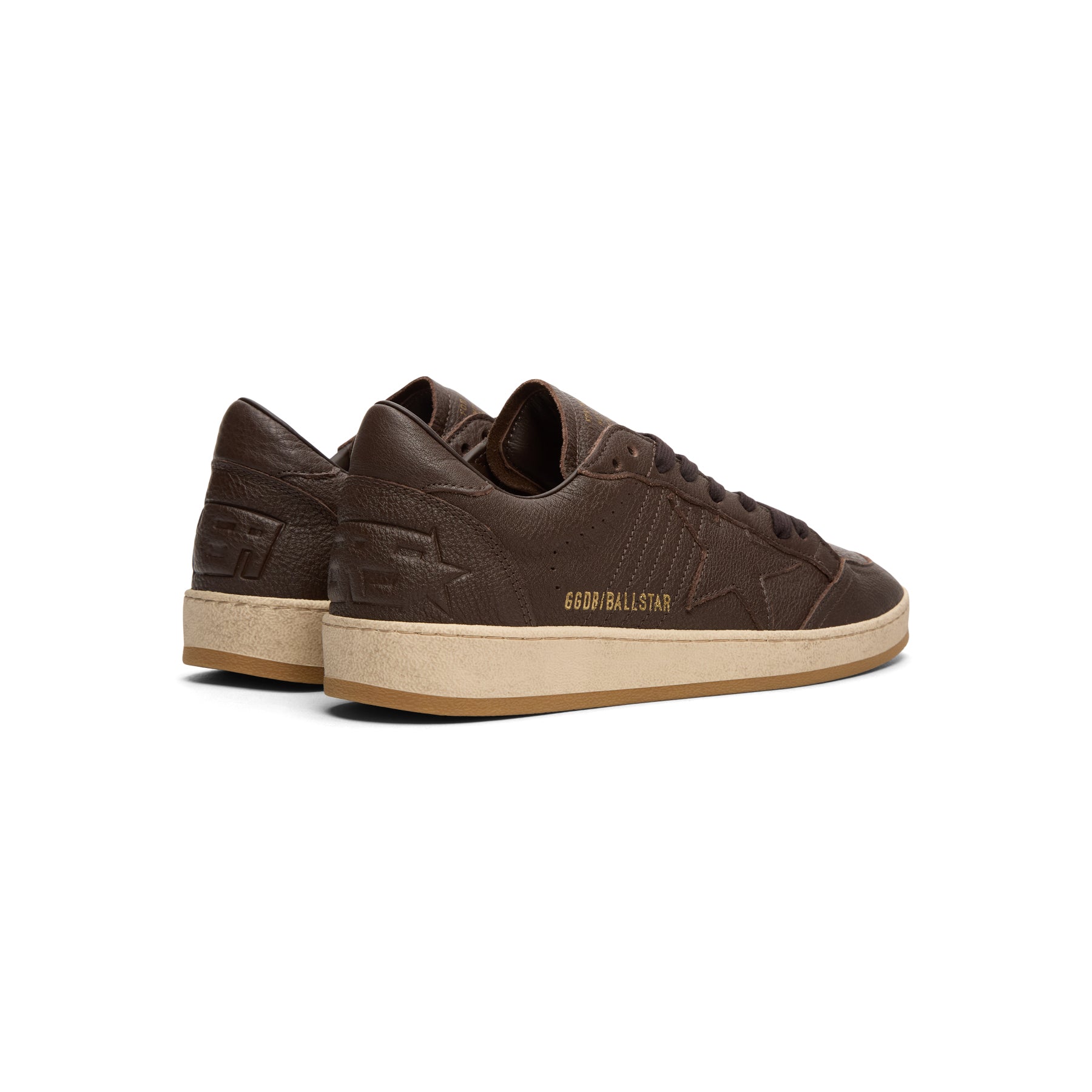 golden-goose-ballstar-leather-upper-star-toe-spur-dark-brown  Footwear