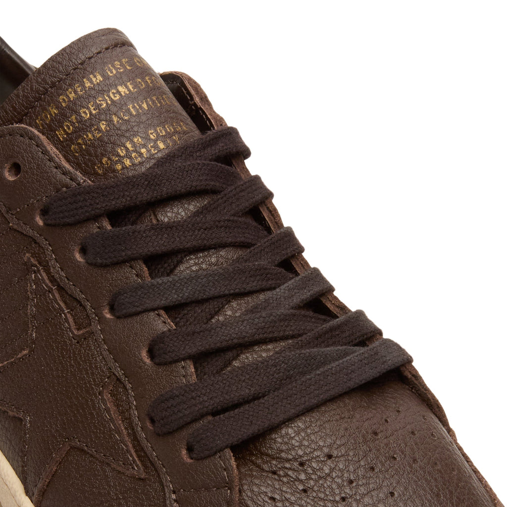 golden-goose-ballstar-leather-upper-star-toe-spur-dark-brown  Footwear