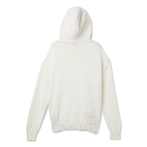 MARNI Roundneck Hoodie (Lily White) Top