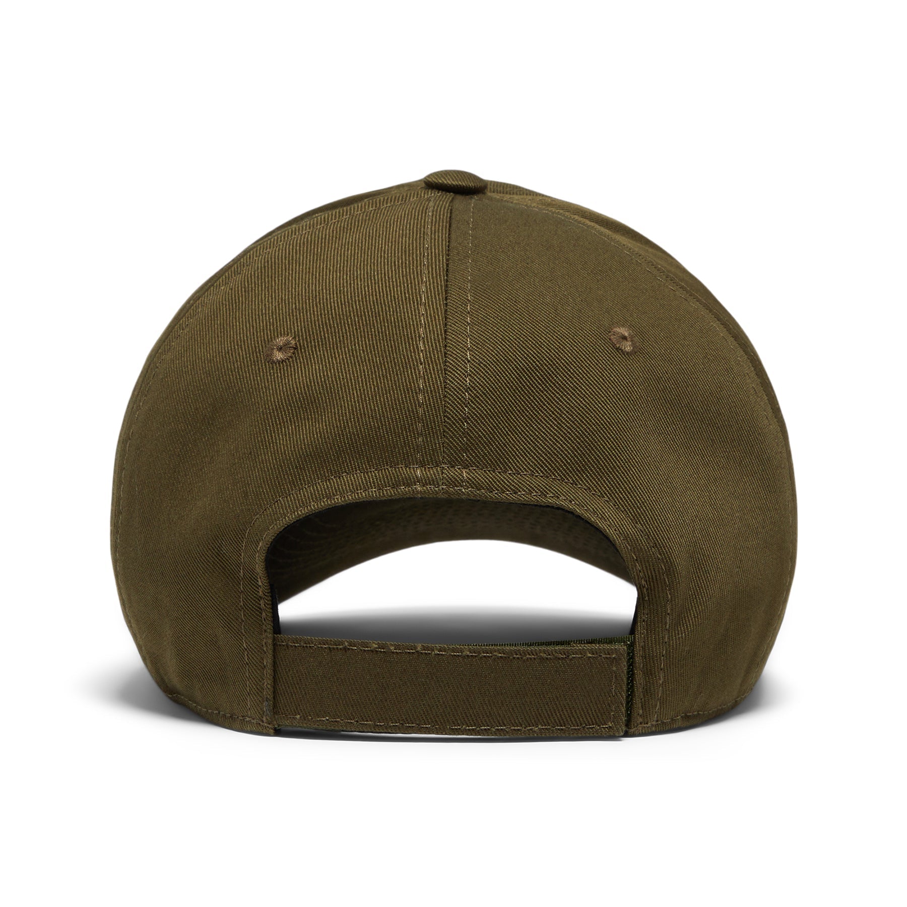 MARNI Embroidered Logo Organic Gabardine Baseball Cap (Deep Sage) Hats