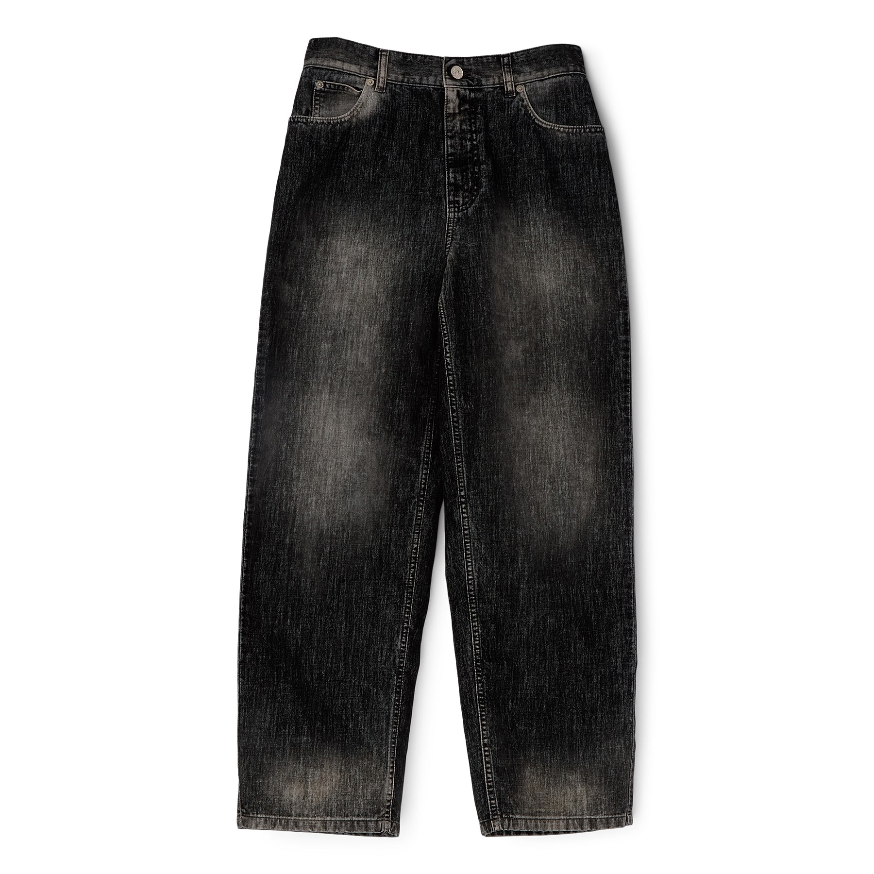 MARNI Flocked Denim Jeans (Black) Trousers