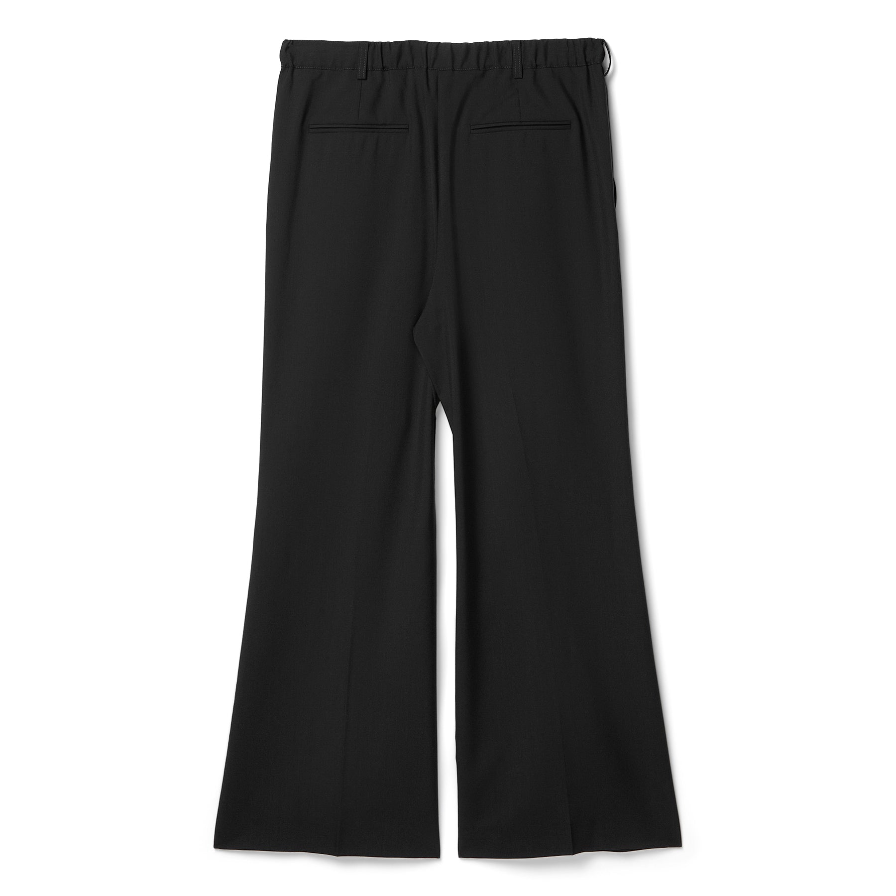 MARNI Stitched Creases Wool Trousers (Deep blue/Black) Trousers
