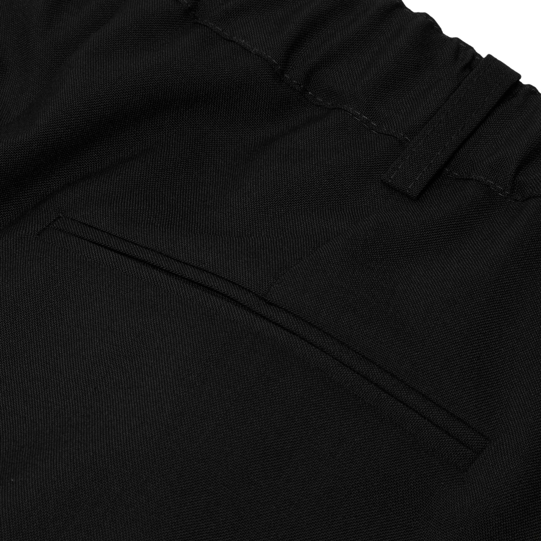 MARNI Stitched Creases Wool Trousers (Deep blue/Black) Trousers