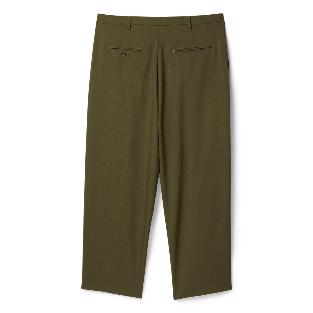 MARNI Wool Trousers (Deep sage) Trousers
