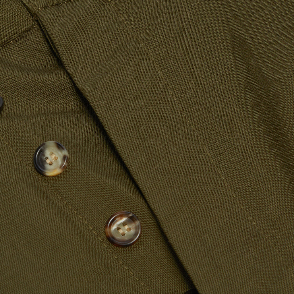 MARNI Wool Trousers (Deep sage) Trousers