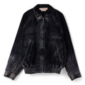 MARNI Flocked Denim Bomber Jacket (Black) Top