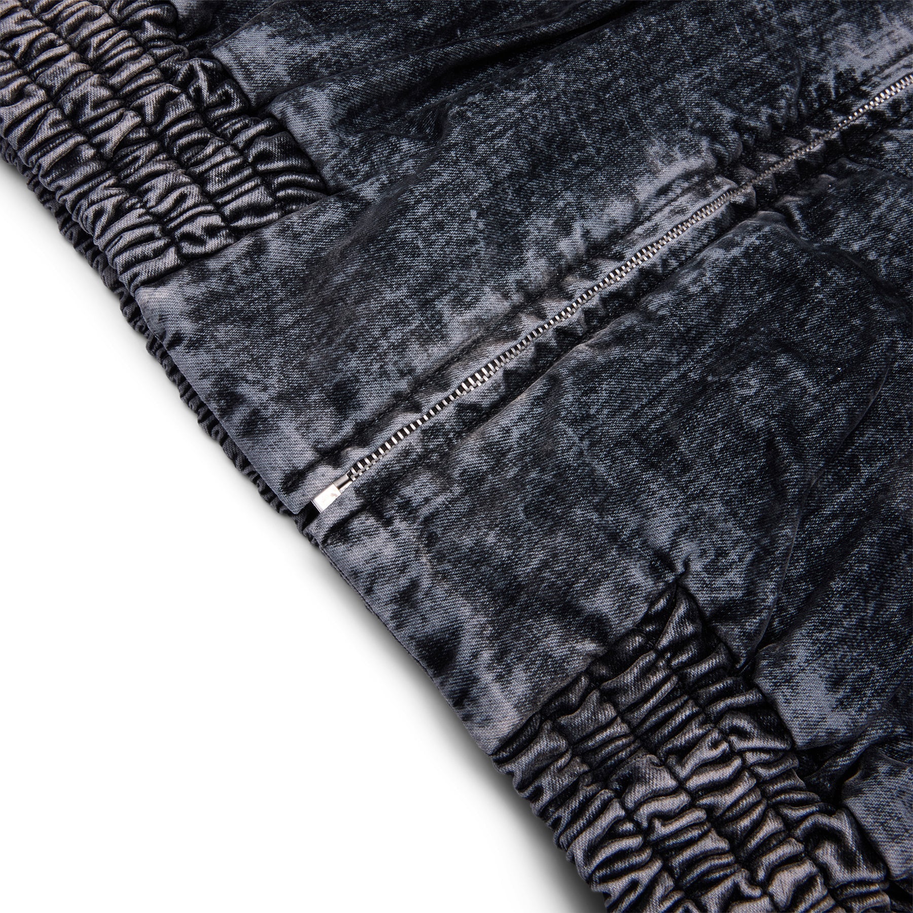 MARNI Flocked Denim Bomber Jacket (Black) Top
