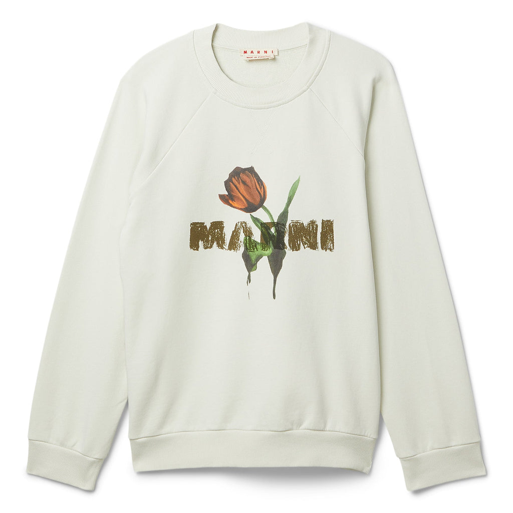 MARNI Tulip Sweatshirt (Glass) Top