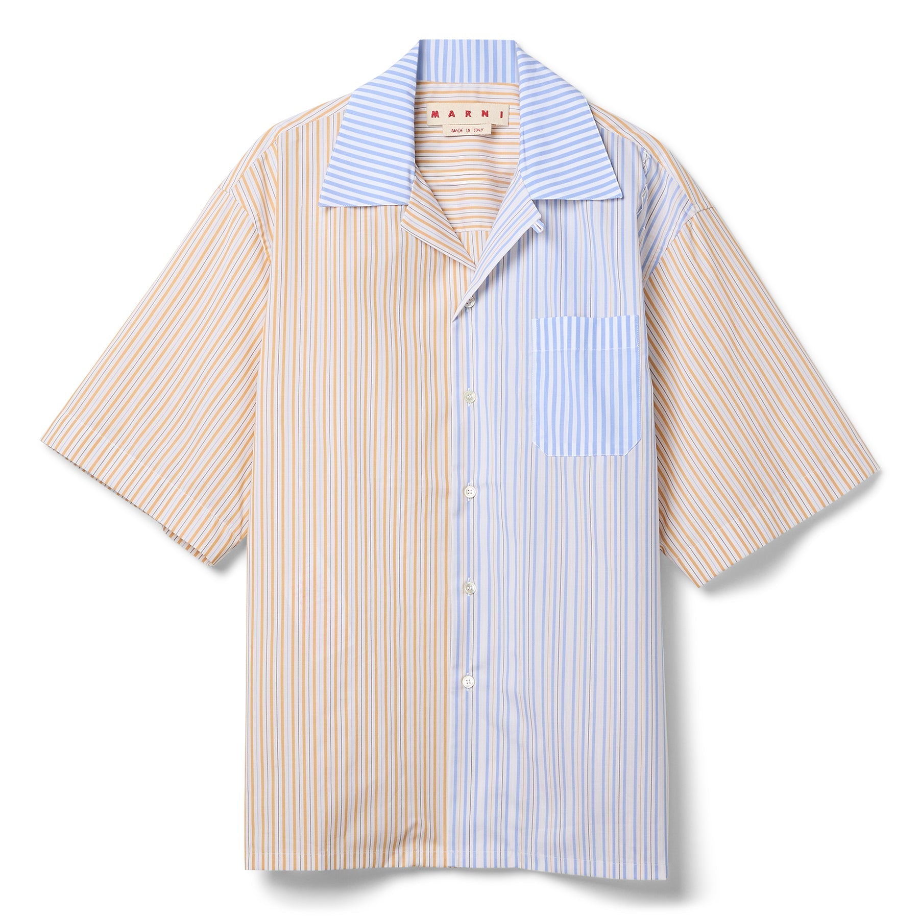 MARNI Striped Shirt (Light curry) Top