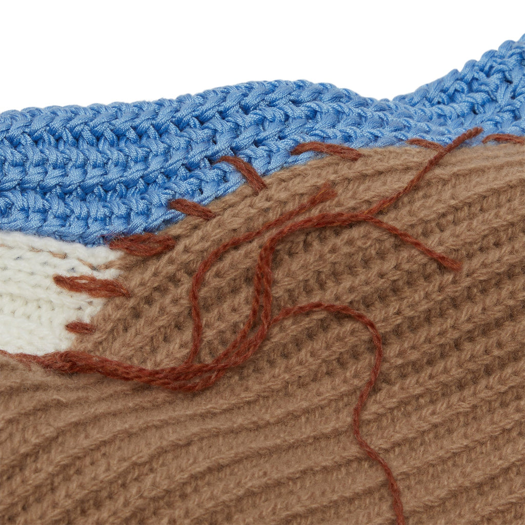 MARNI Cropped Roundneck Sweater (Dune) Top