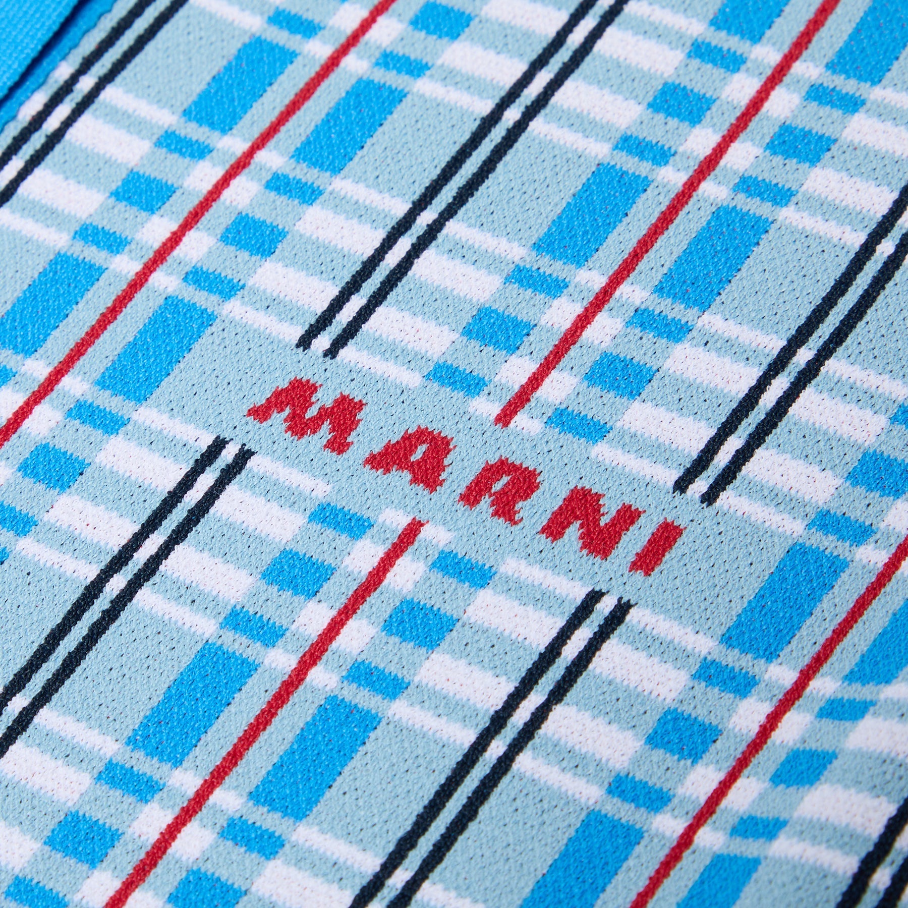 MARNI Polo Neck (Azure) Top