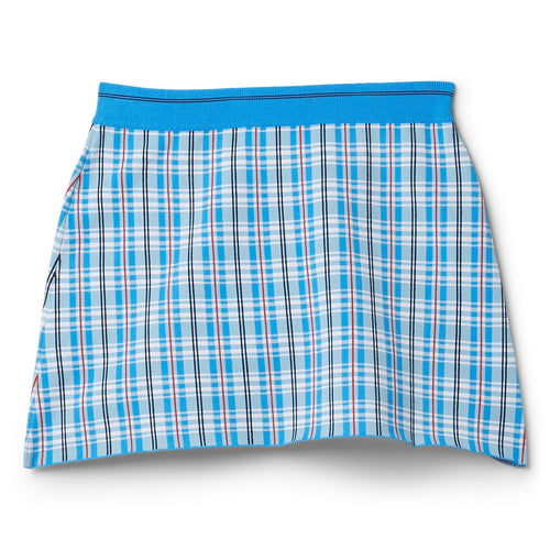 MARNI Plaid Mini Skirt (Blue)