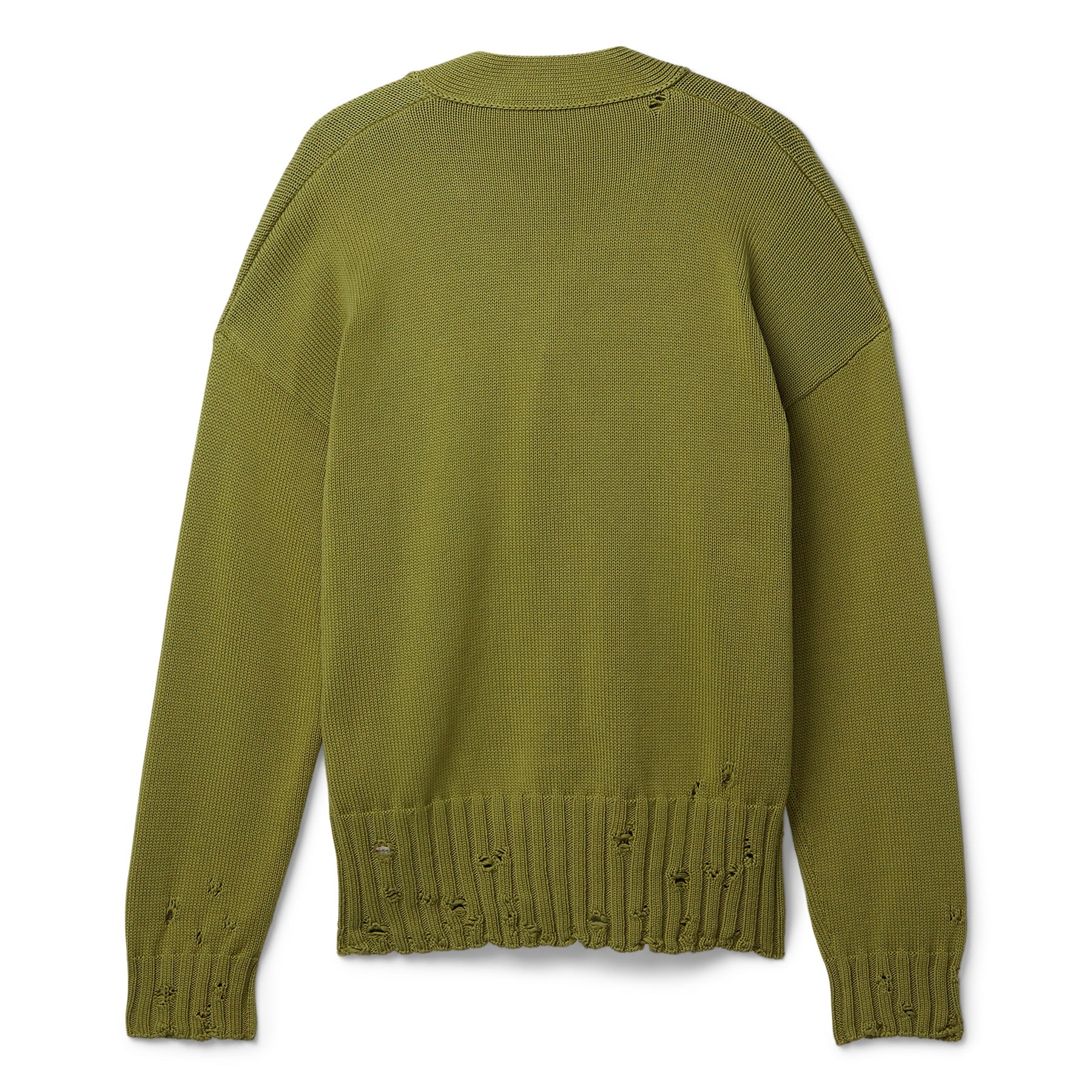 MARNI Symbol Cotton Cardigan (Grass) Top