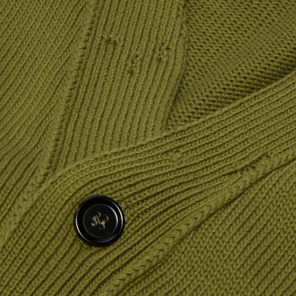 MARNI Symbol Cotton Cardigan (Grass) Top