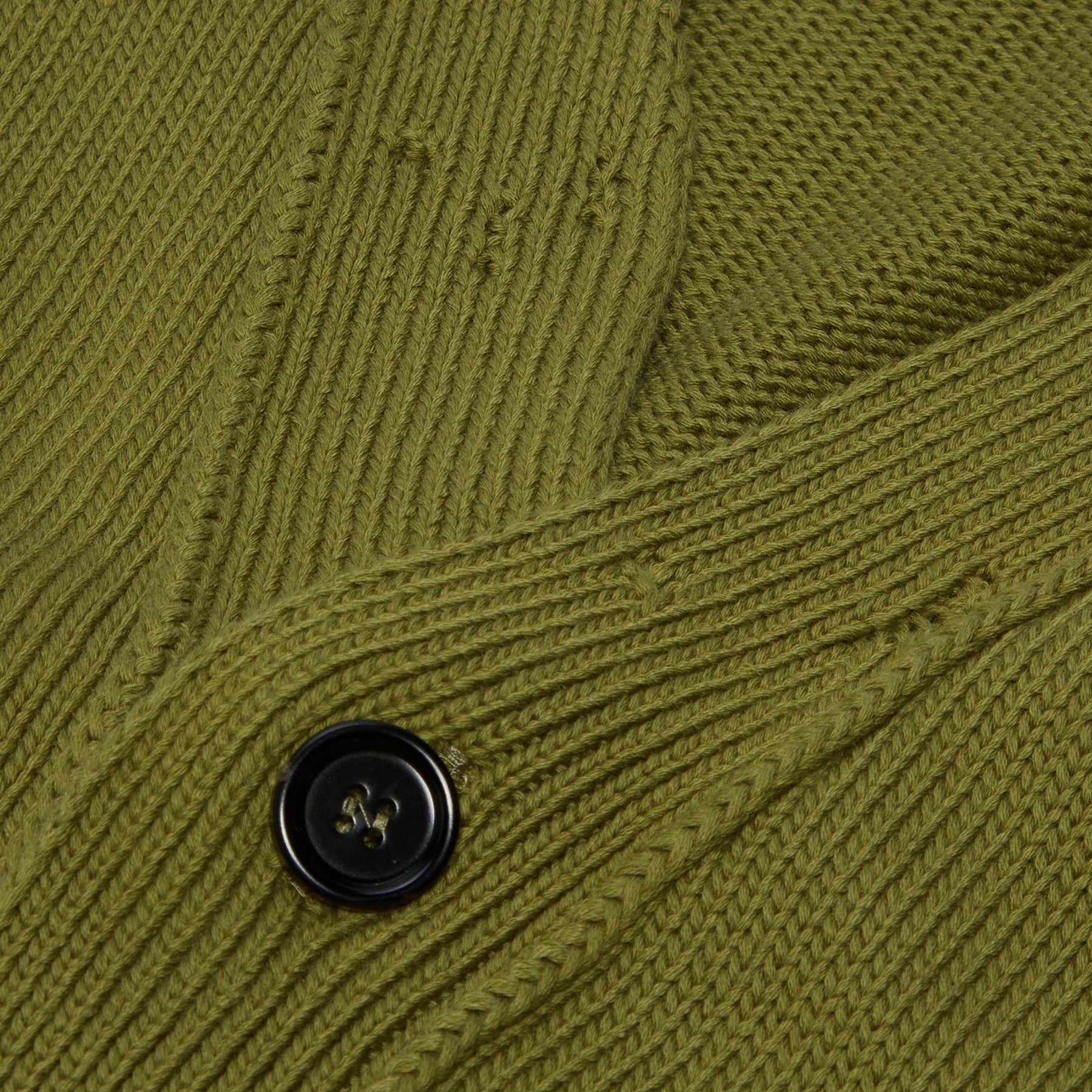 MARNI Symbol Cotton Cardigan (Grass) Top