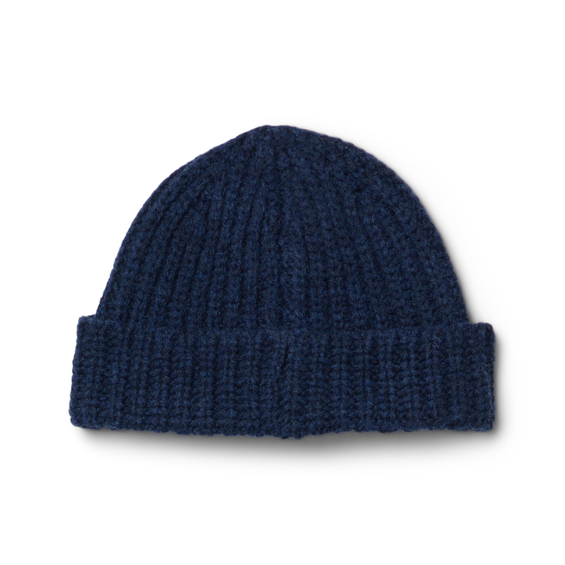 MARNI Hand-Stitched Logo Ribbed Beanie (Cornflower) Hats