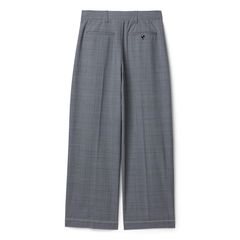 MARNI Prince of Wales Wool Check Trousers (Truffle) Trousers