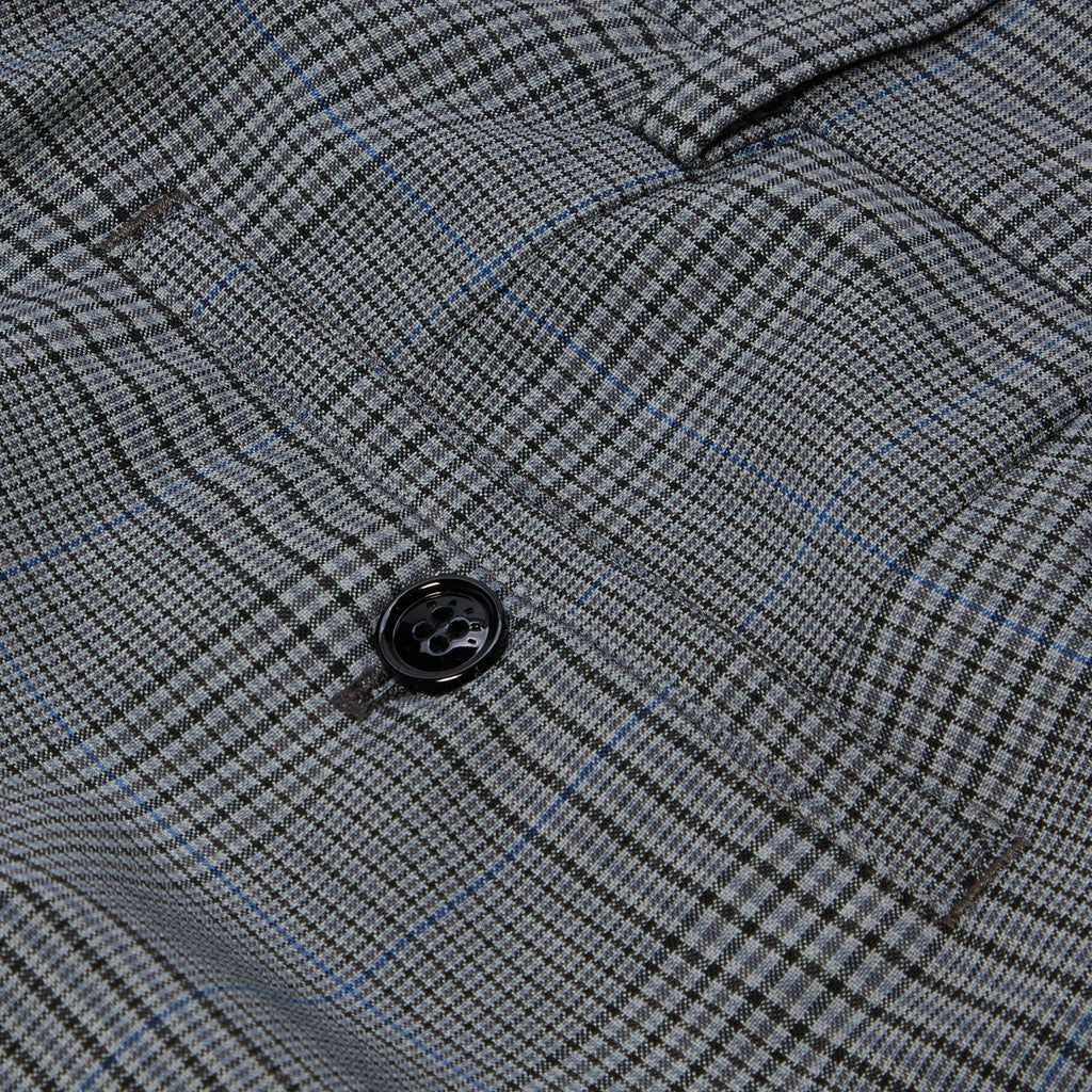 MARNI Prince of Wales Wool Check Trousers (Truffle) Trousers