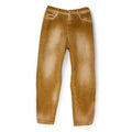 MARNI Flocked Denim Trousers (Beige) Trousers