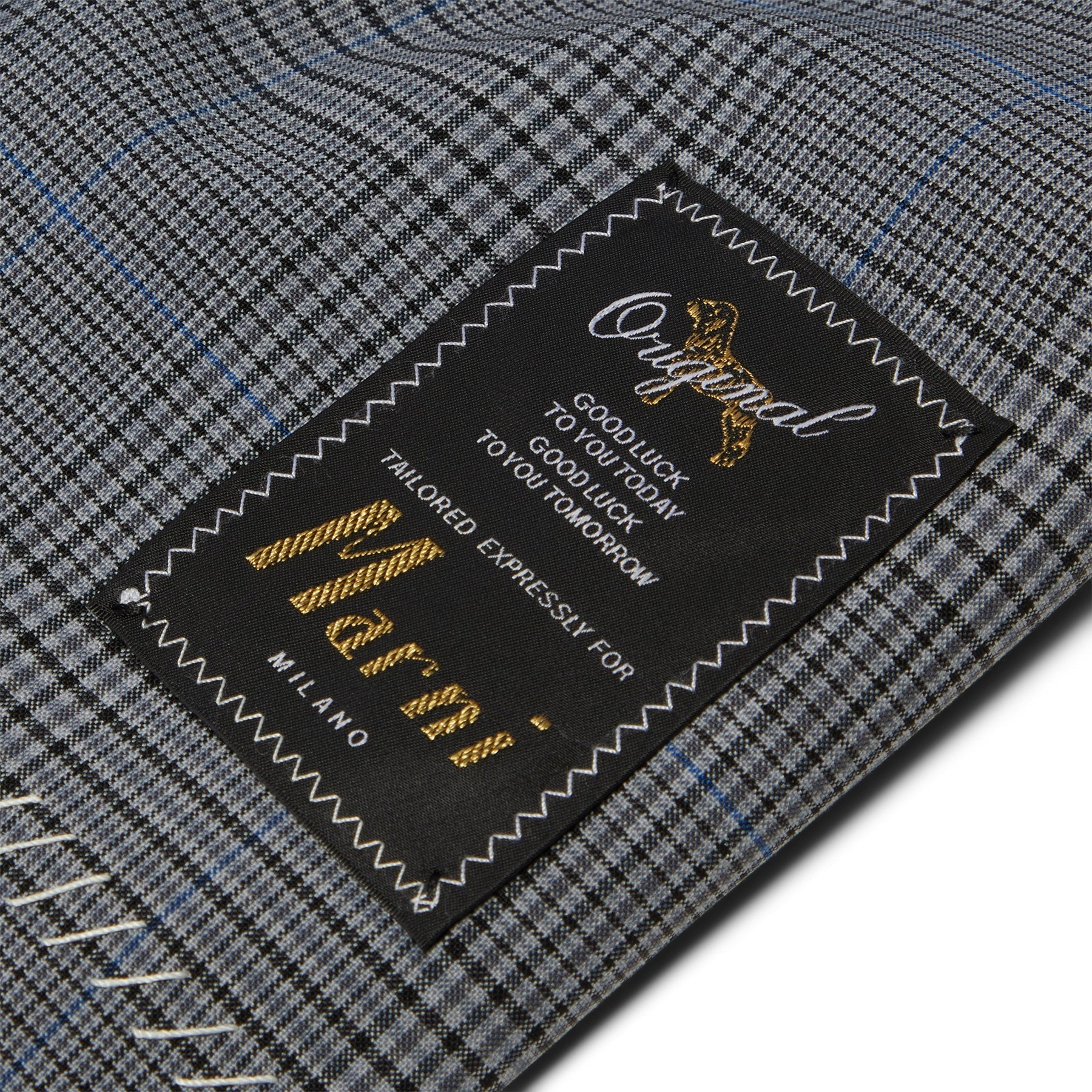 MARNI Prince of Wales Wool Check Cropped Jacket (Truffle) Top