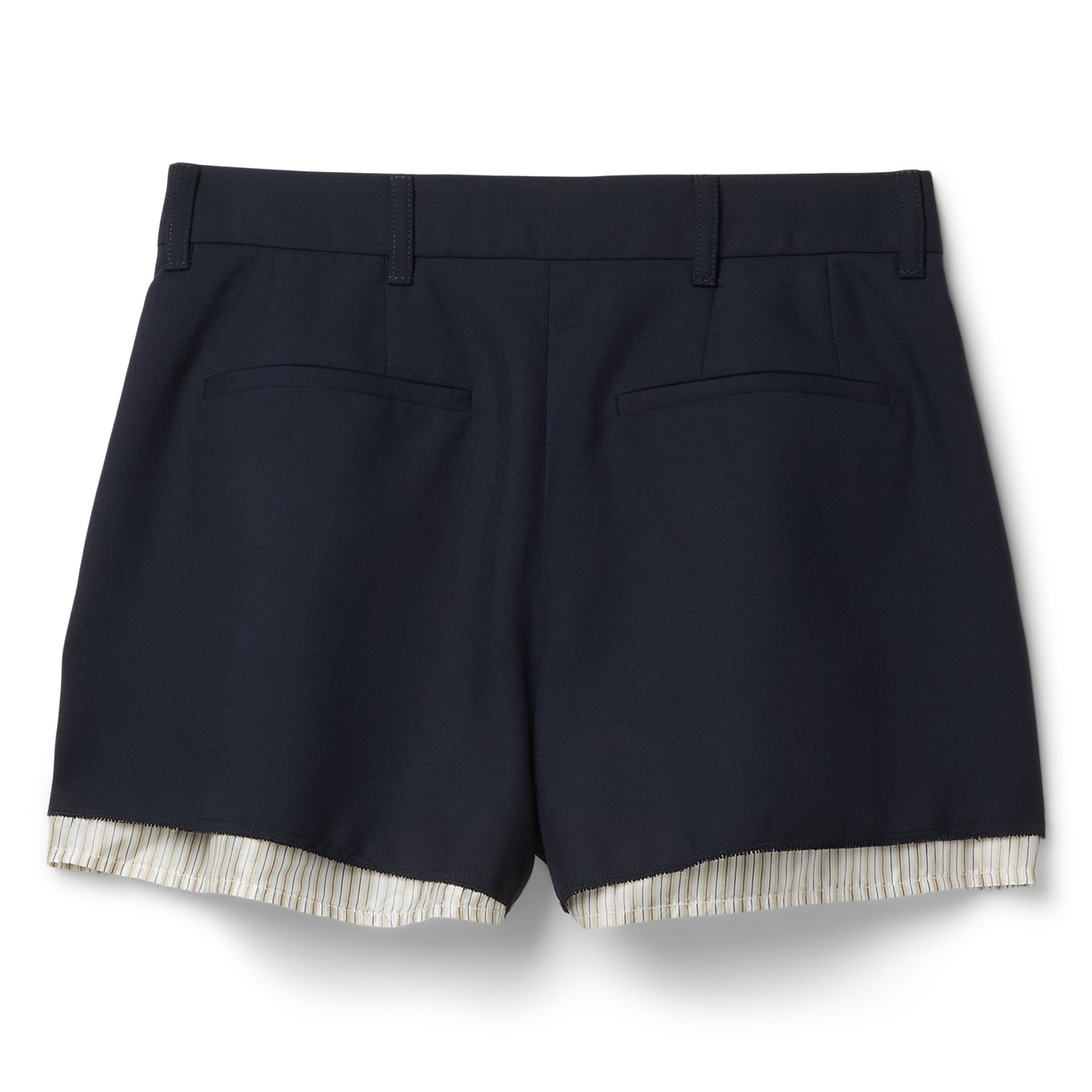 MARNI Wool Shorts (Blue/Black) Trousers