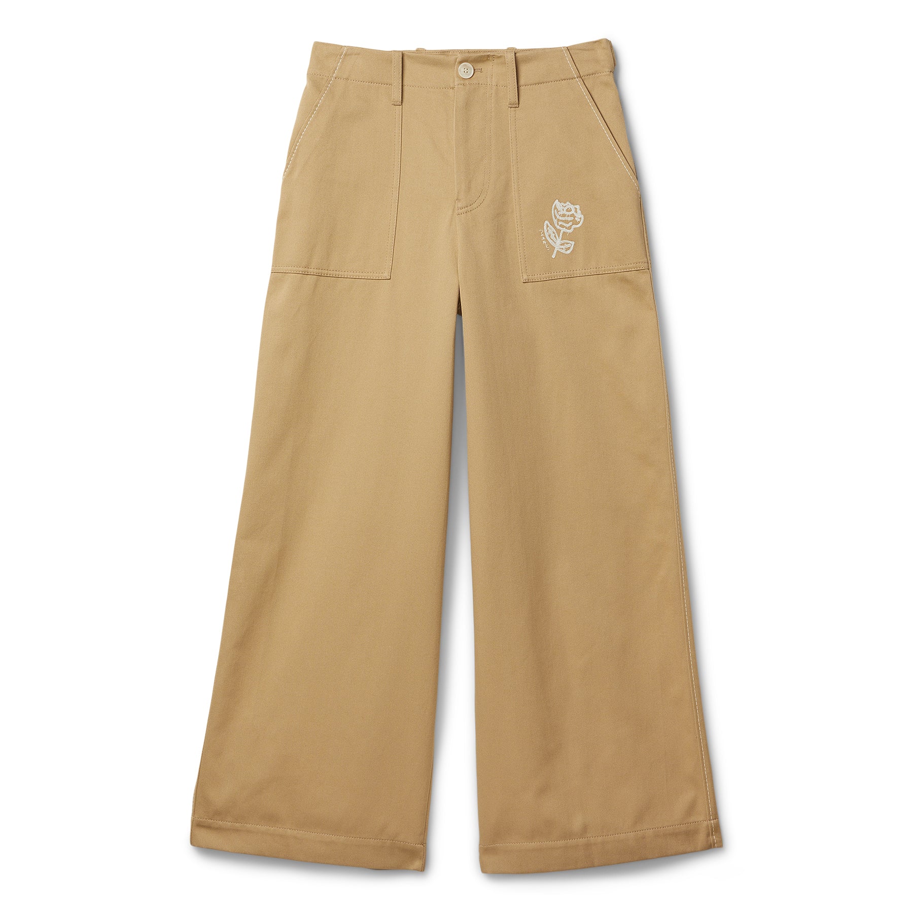MARNI Wide Trousers (Cement) Trousers