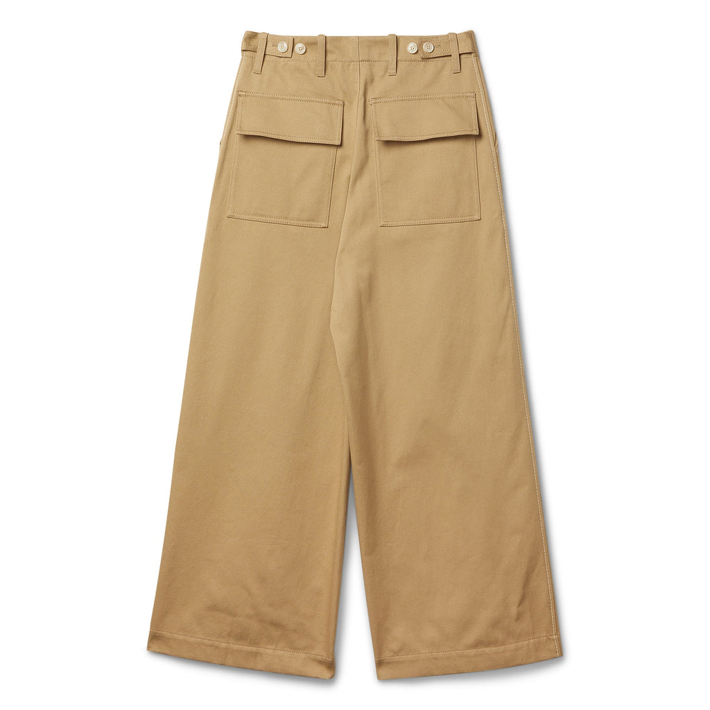 MARNI Wide Trousers (Cement) Trousers