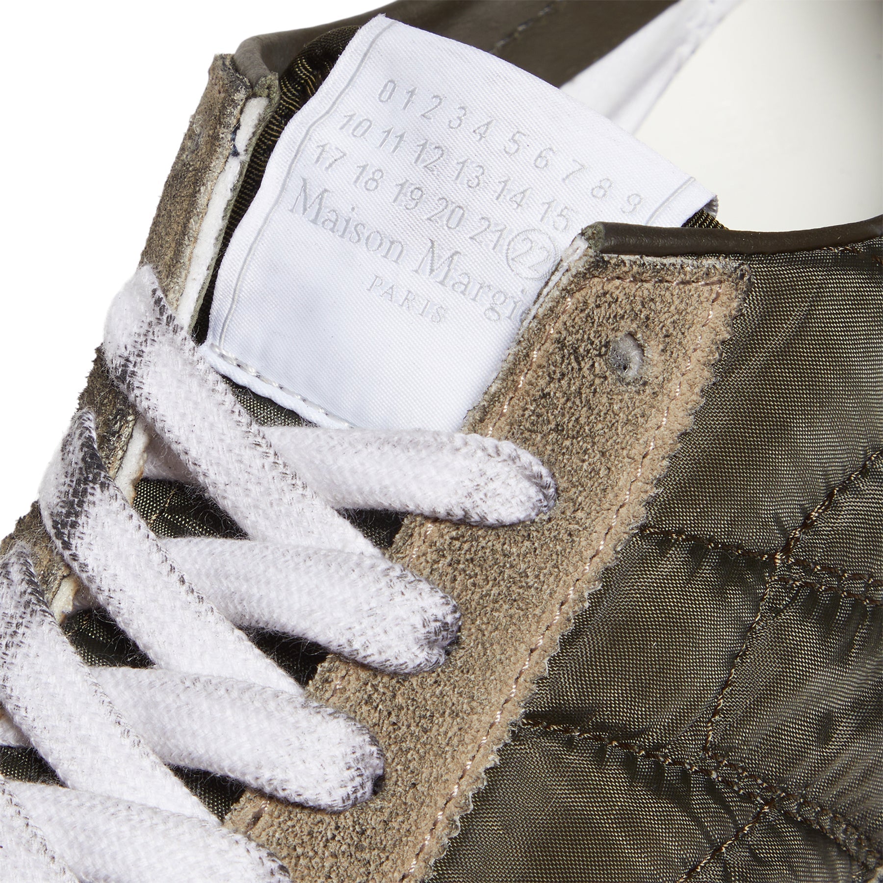 maison-margiela-sprinters-low-top-s58ws0272-p7415-hb069-dark-green-white-grey  Footwear