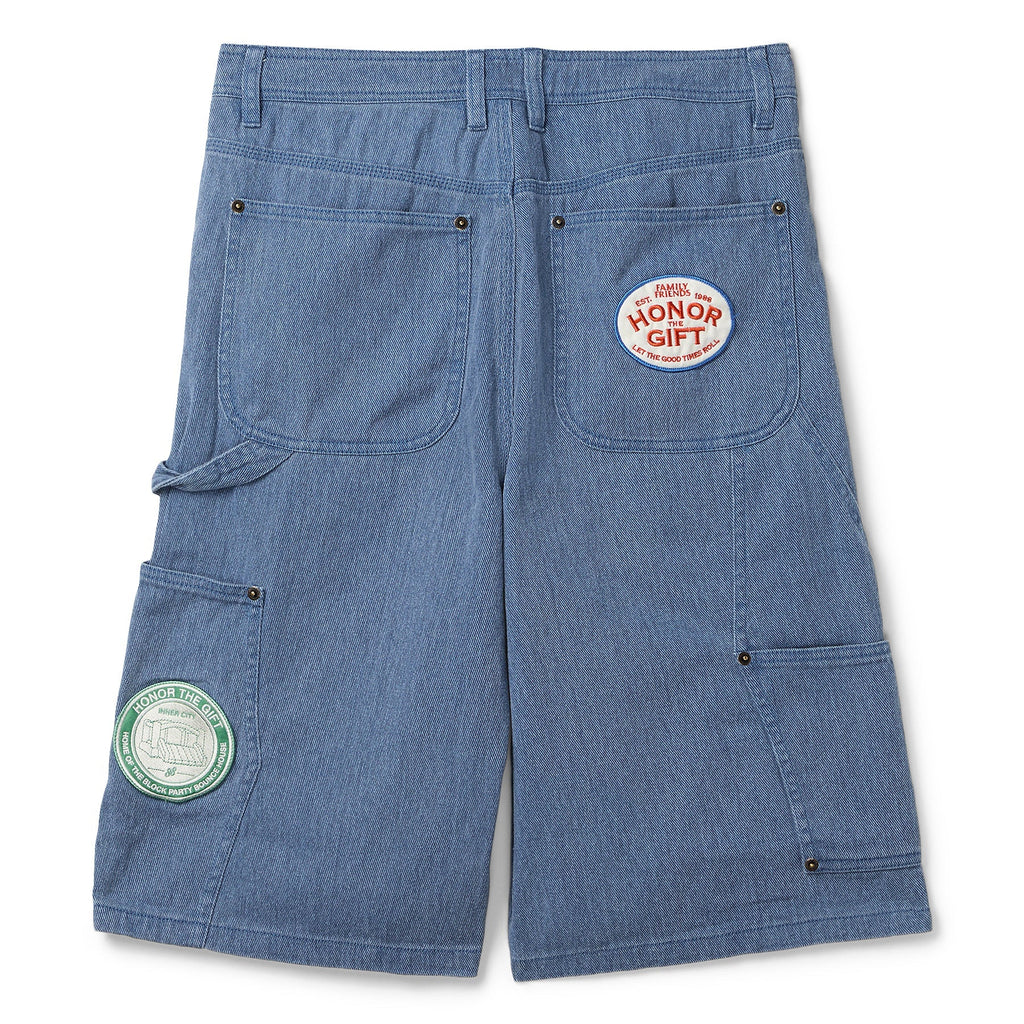 Honor The Gift Twill Carpenter Short (Blue) Trousers