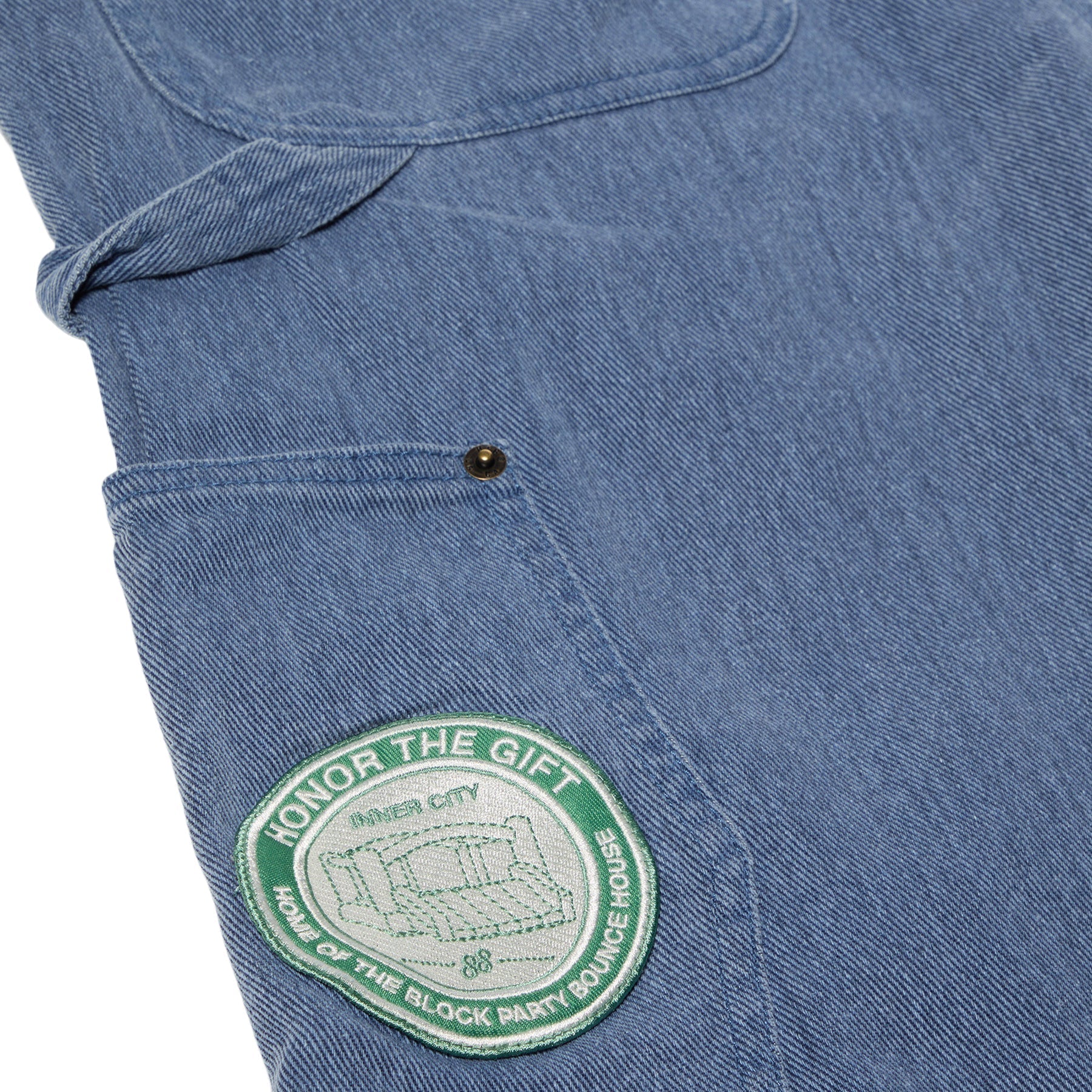 Honor The Gift Twill Carpenter Short (Blue) Trousers