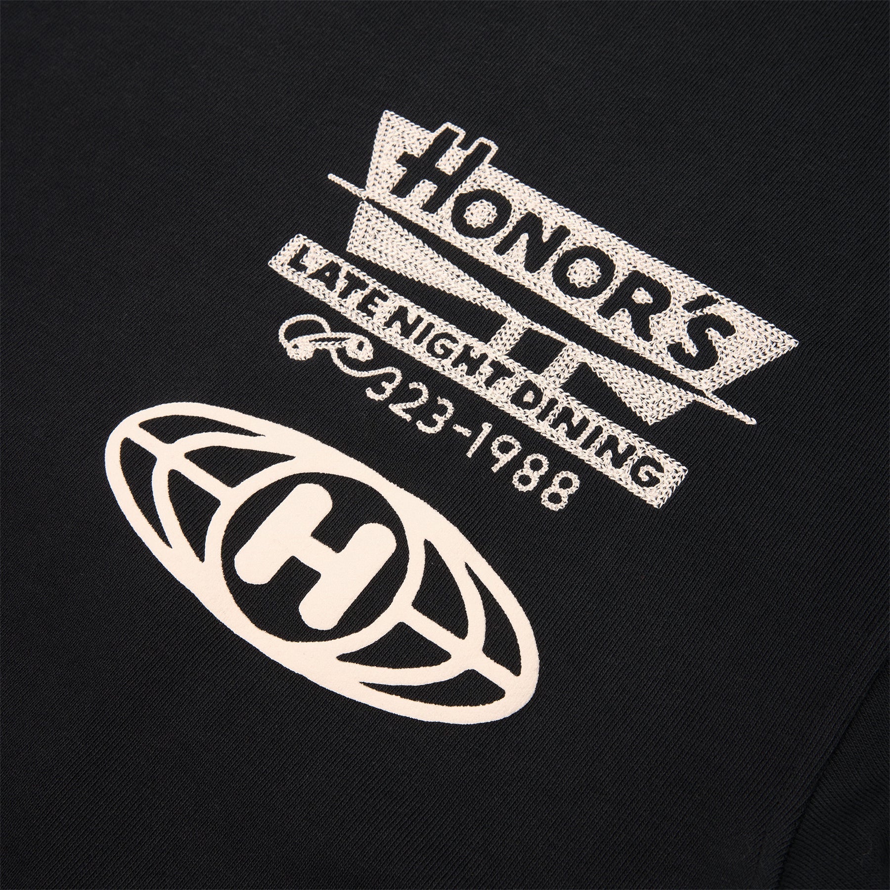 Honor The Gift Mixed Logo Crewneck (Black)Top