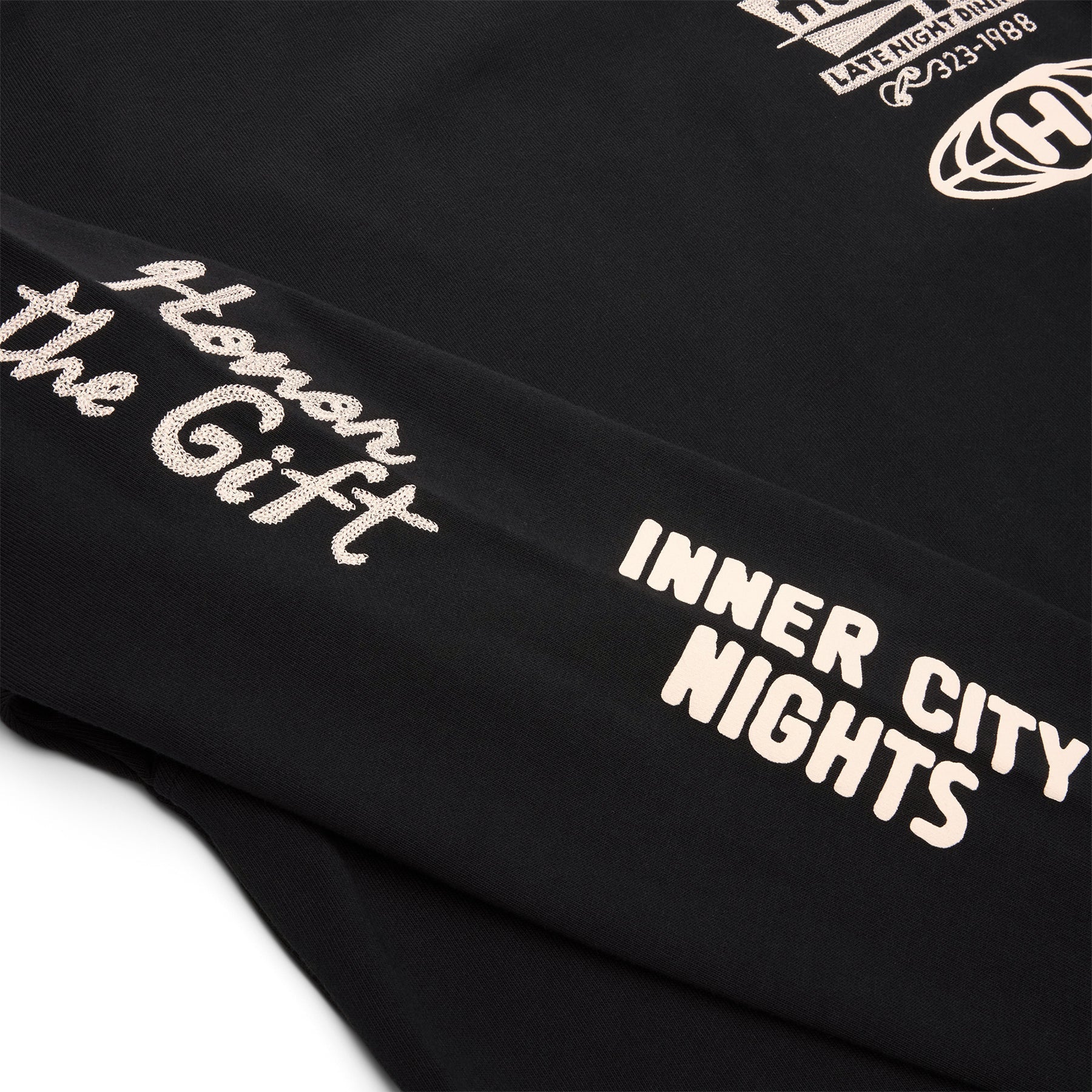 Honor The Gift Mixed Logo Crewneck (Black)Top