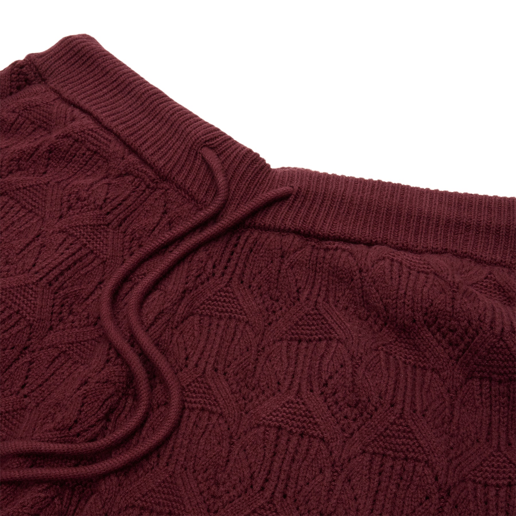 Honor The Gift Cable Knit Pant (Berry) Trousers