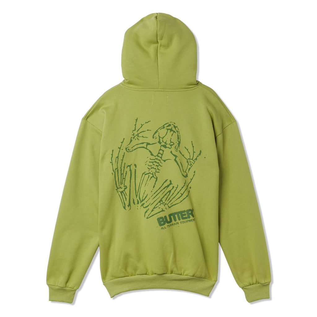Butter Goods Fossil Pullover Hood (Moss) Top