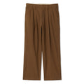 Butter Goods Pleated Trousers (Chocolate) Trousers