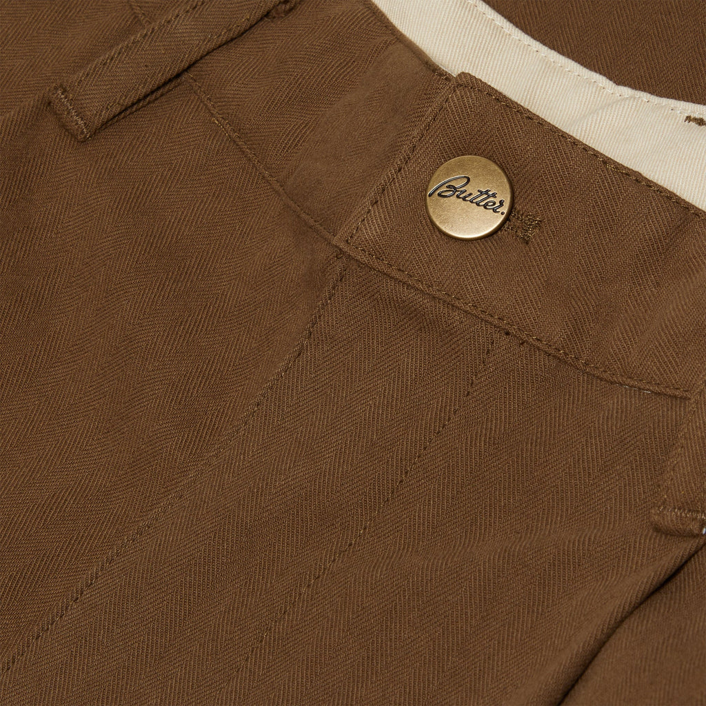 Butter Goods Pleated Trousers (Chocolate) Trousers