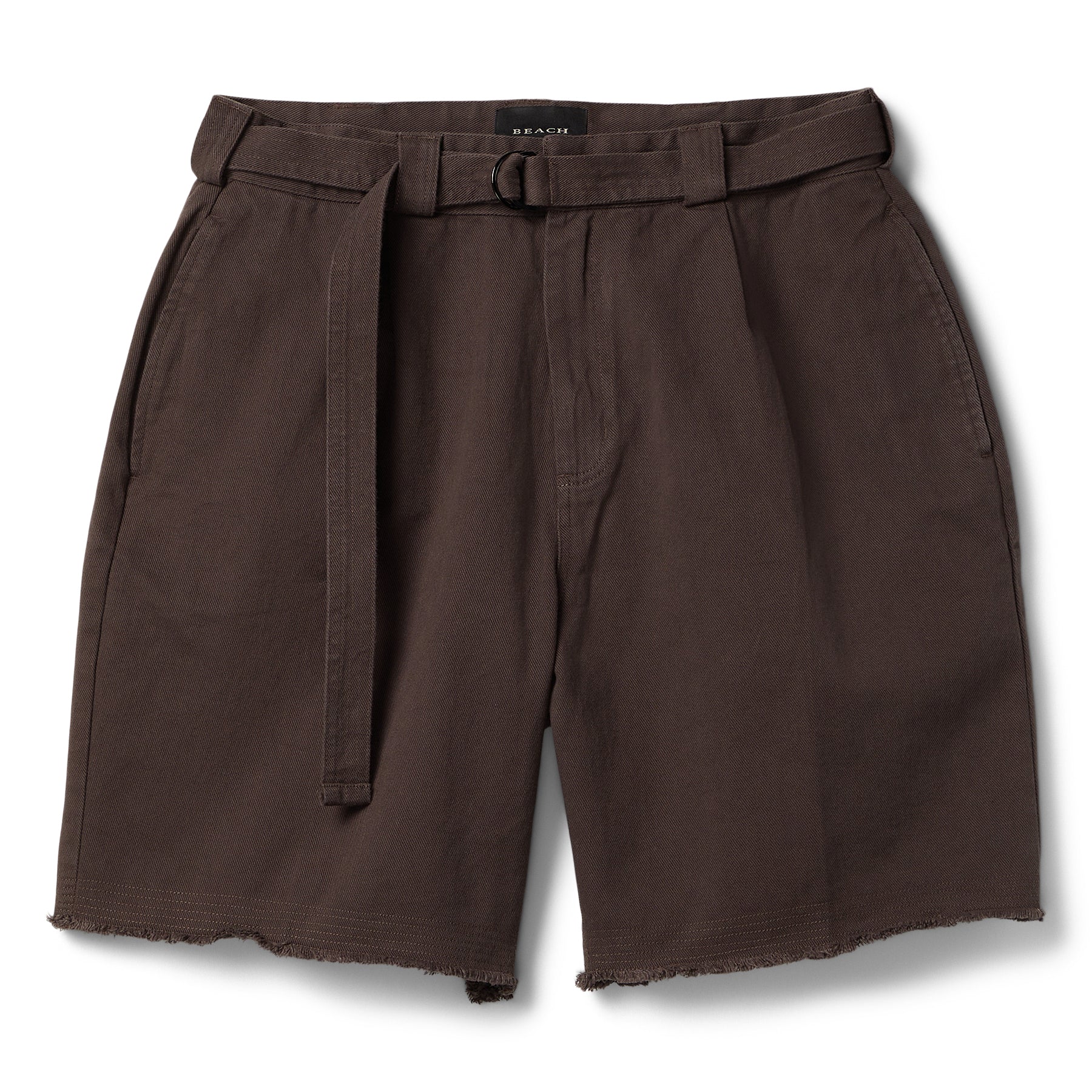 Beach Brains Pleated Suit Short (Dark grey) Trousers