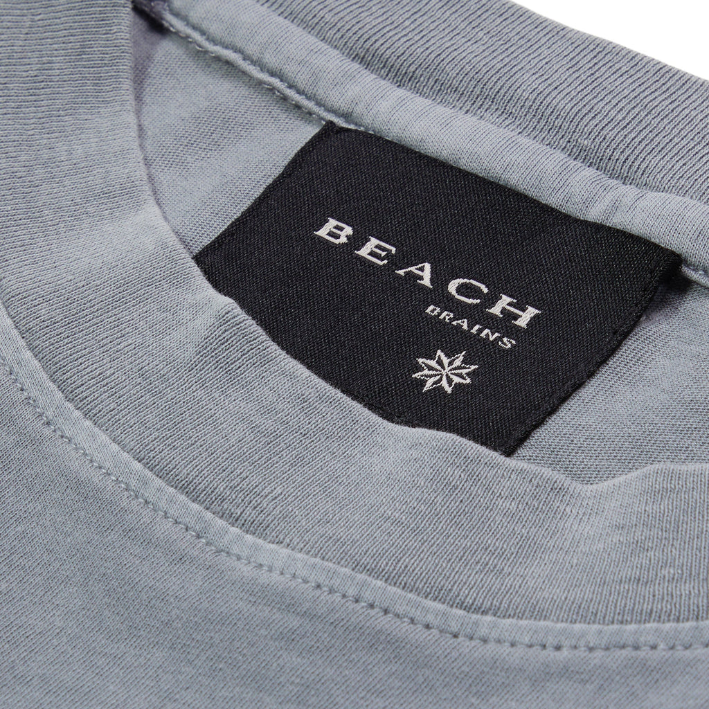 Beach Brains Tide T-Shirt (Steel) Top