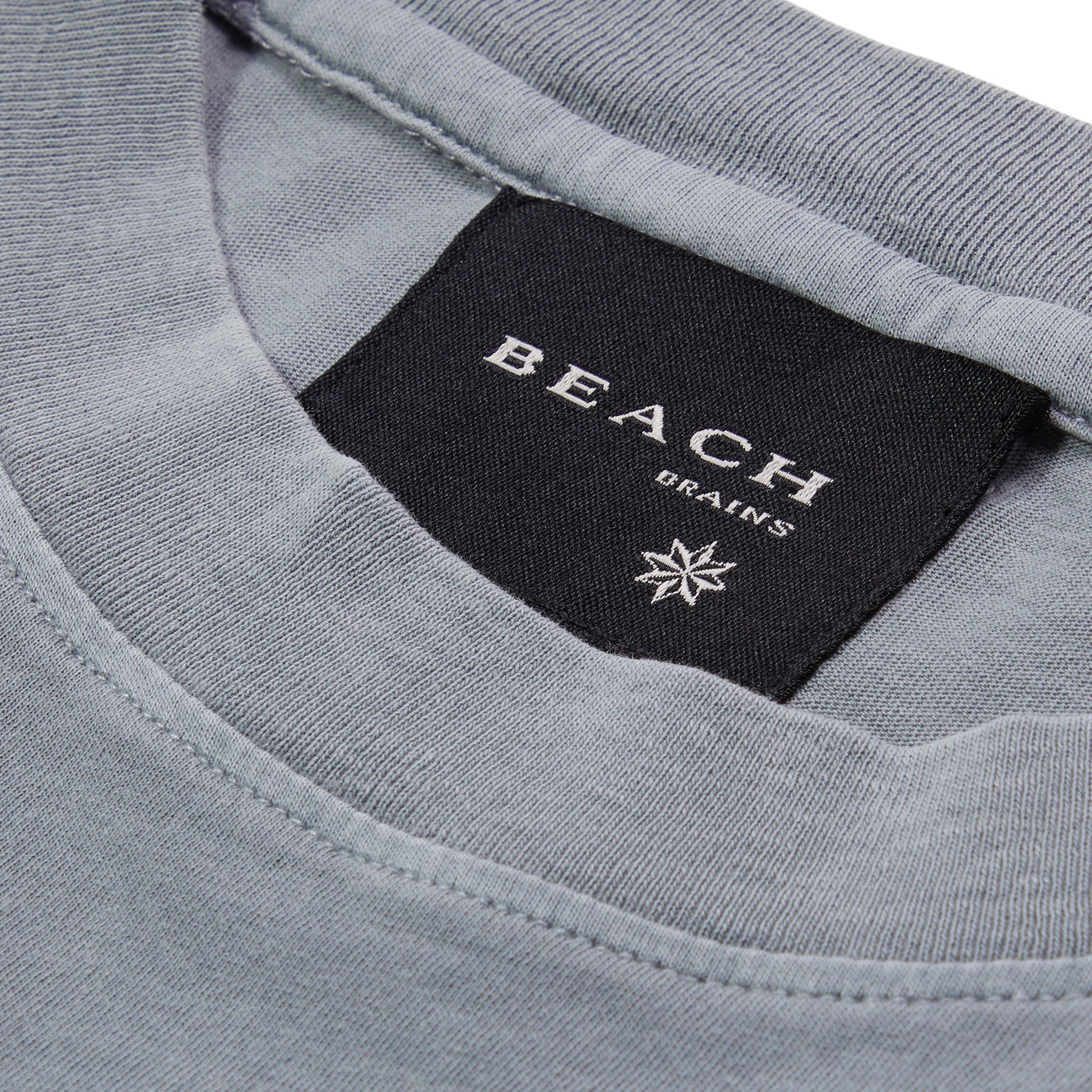 Beach Brains Tide T-Shirt (Steel) Top