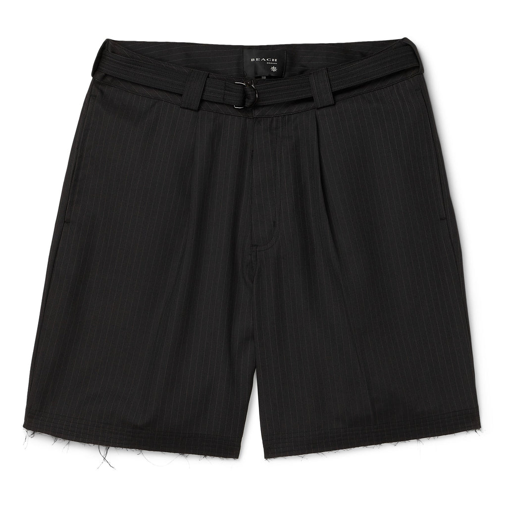 Beach Brains Cut Short (Classic pinstripe) Trousers