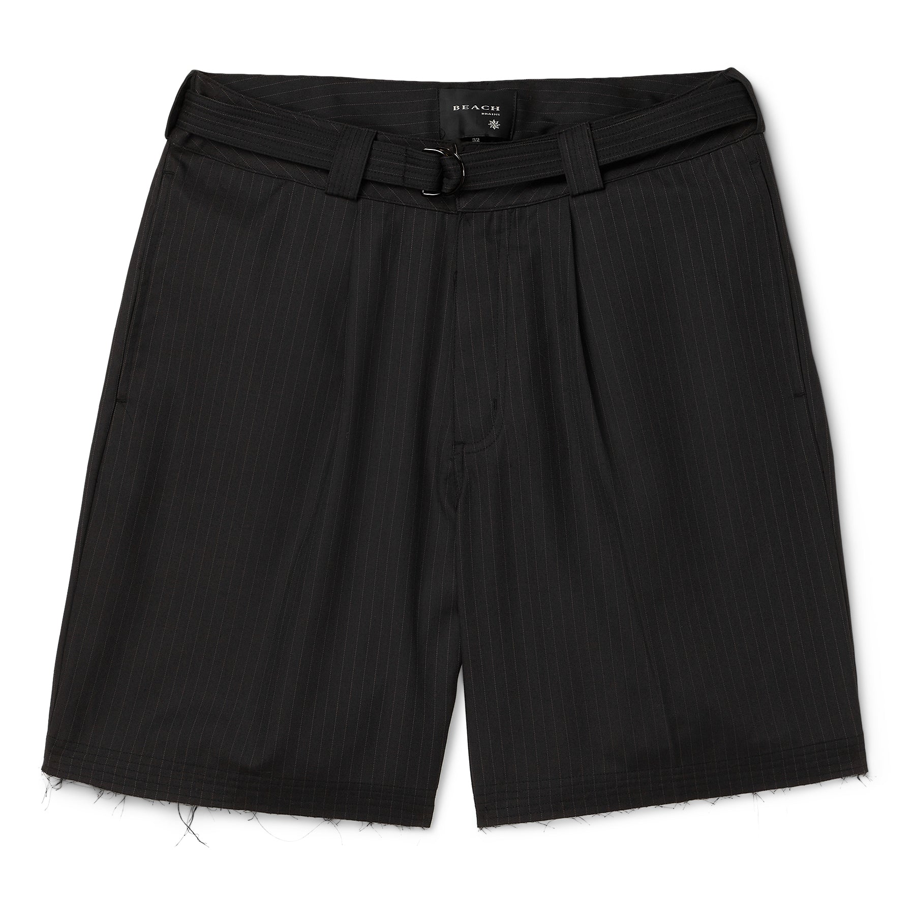 Beach Brains Cut Short (Classic pinstripe) Trousers