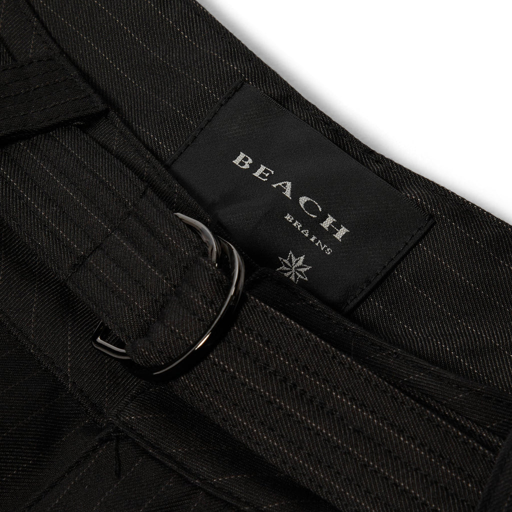 Beach Brains Cut Short (Classic pinstripe) Trousers