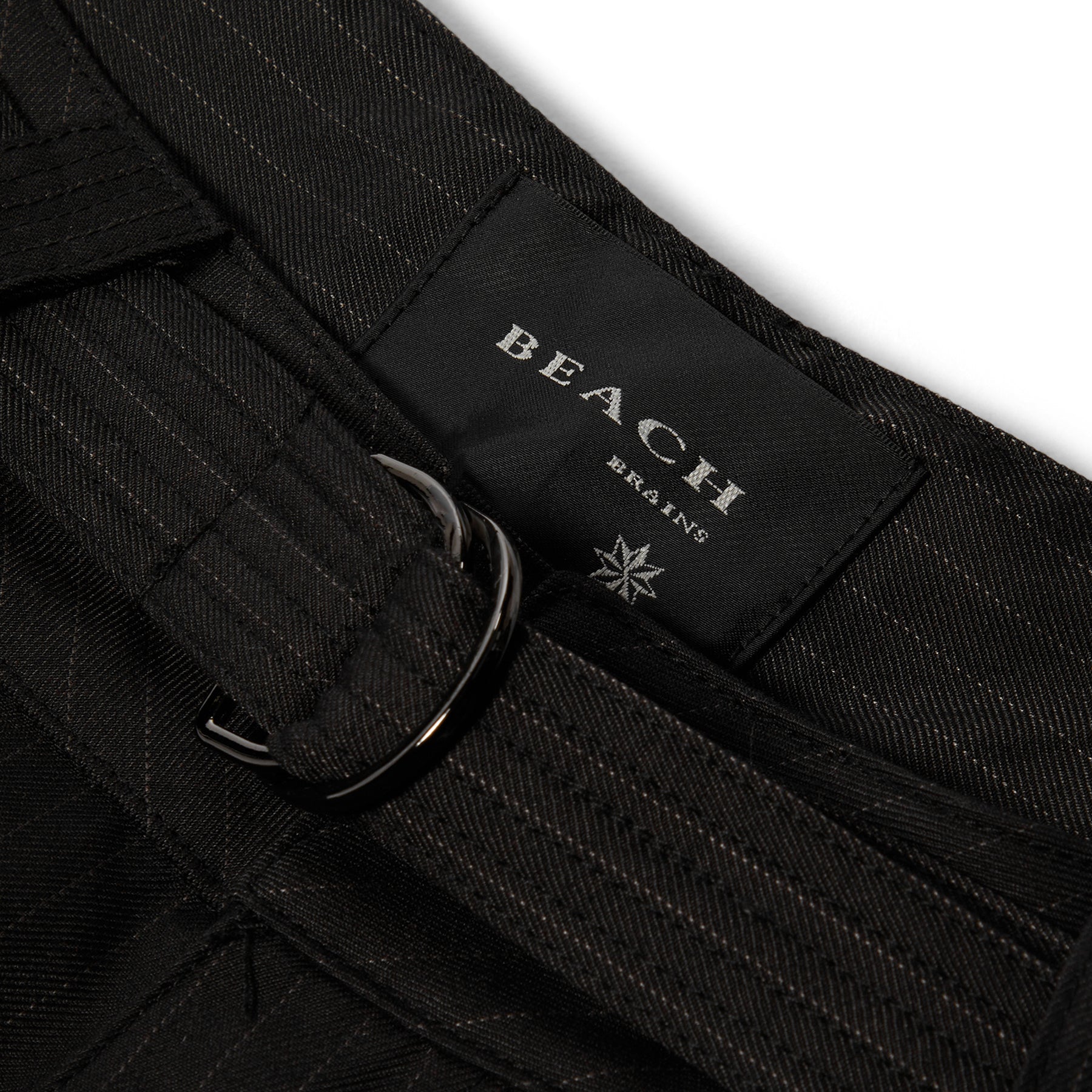 Beach Brains Cut Short (Classic pinstripe) Trousers