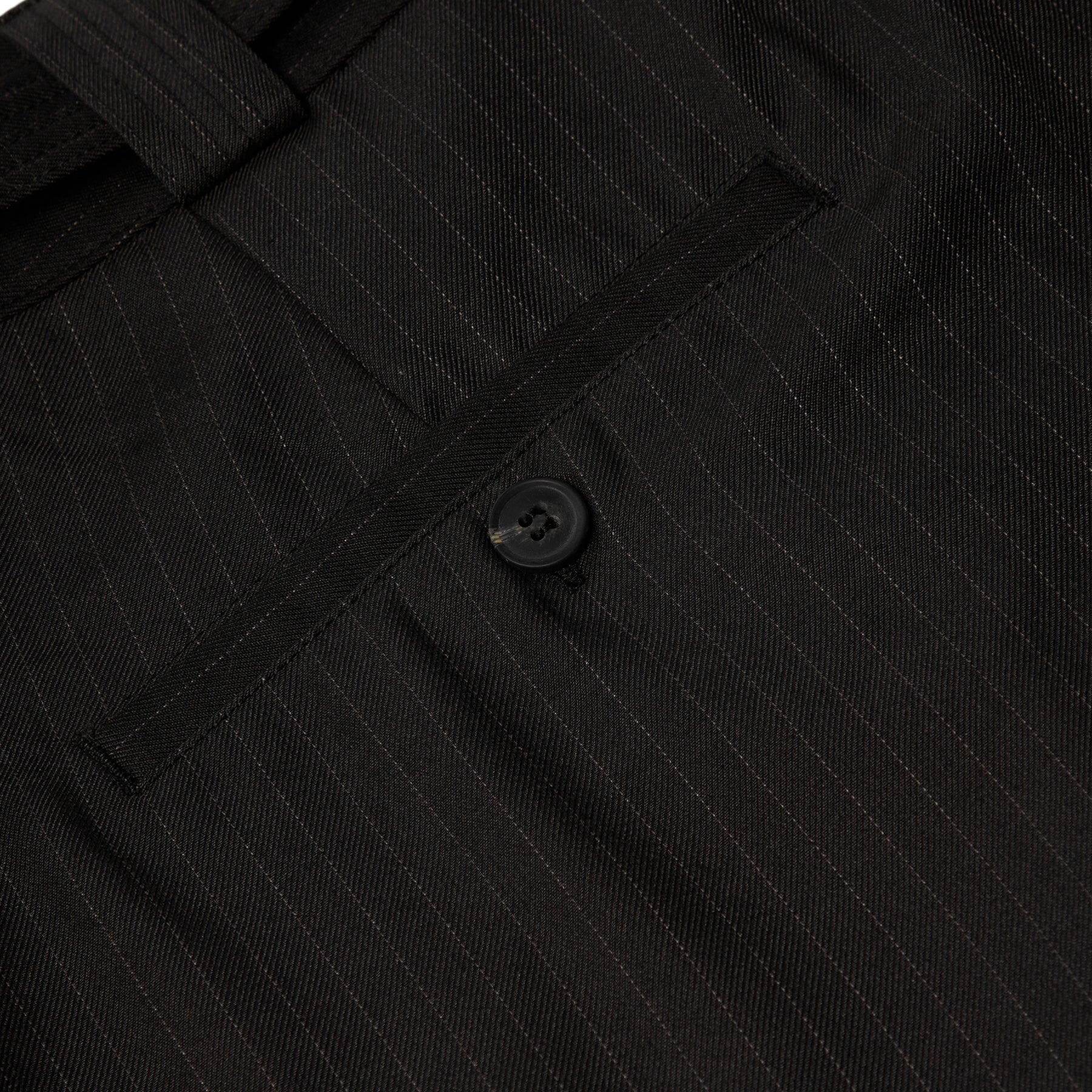 Beach Brains Cut Short (Classic pinstripe) Trousers