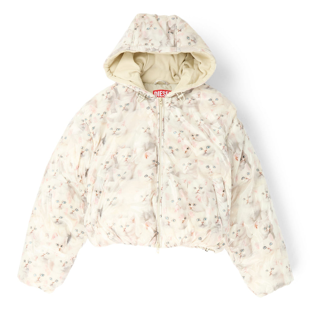 Diesel Winter jackets W-INNER-R1 (White) Top