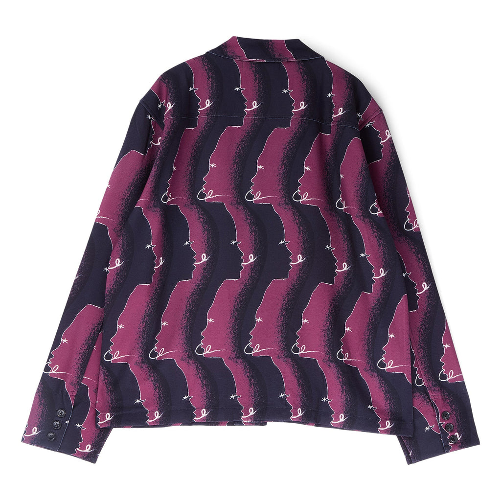 Adidem Asterisks Faces Evening Shirt (Dark) Top