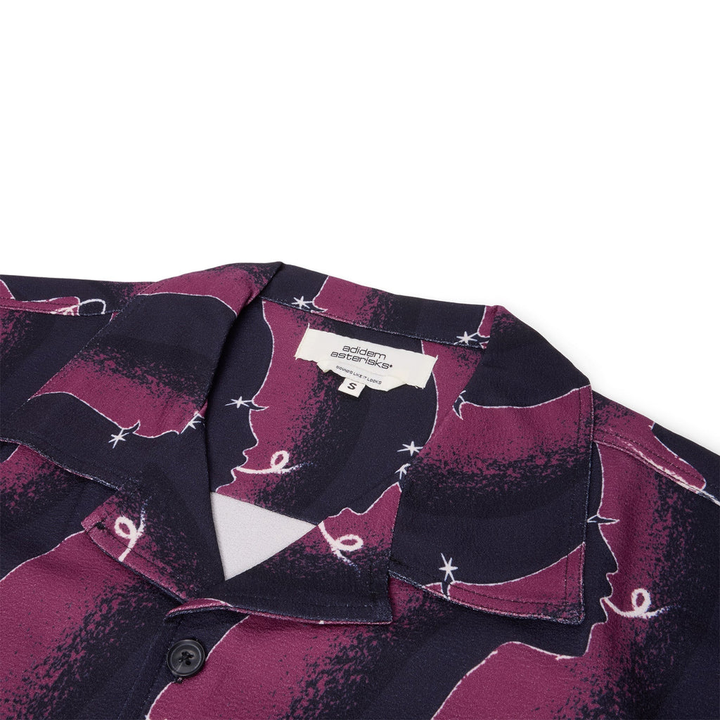 Adidem Asterisks Faces Evening Shirt (Dark) Top