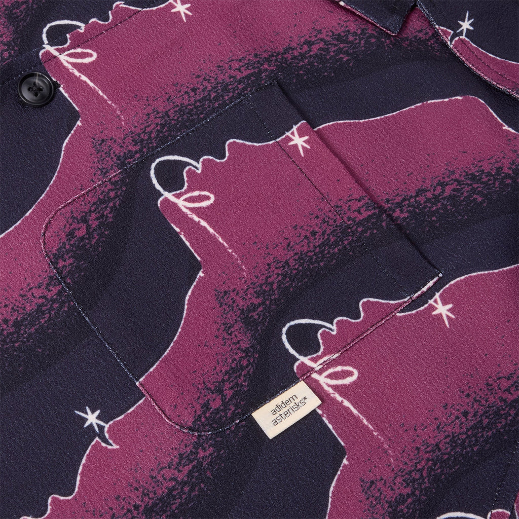 Adidem Asterisks Faces Evening Shirt (Dark) Top