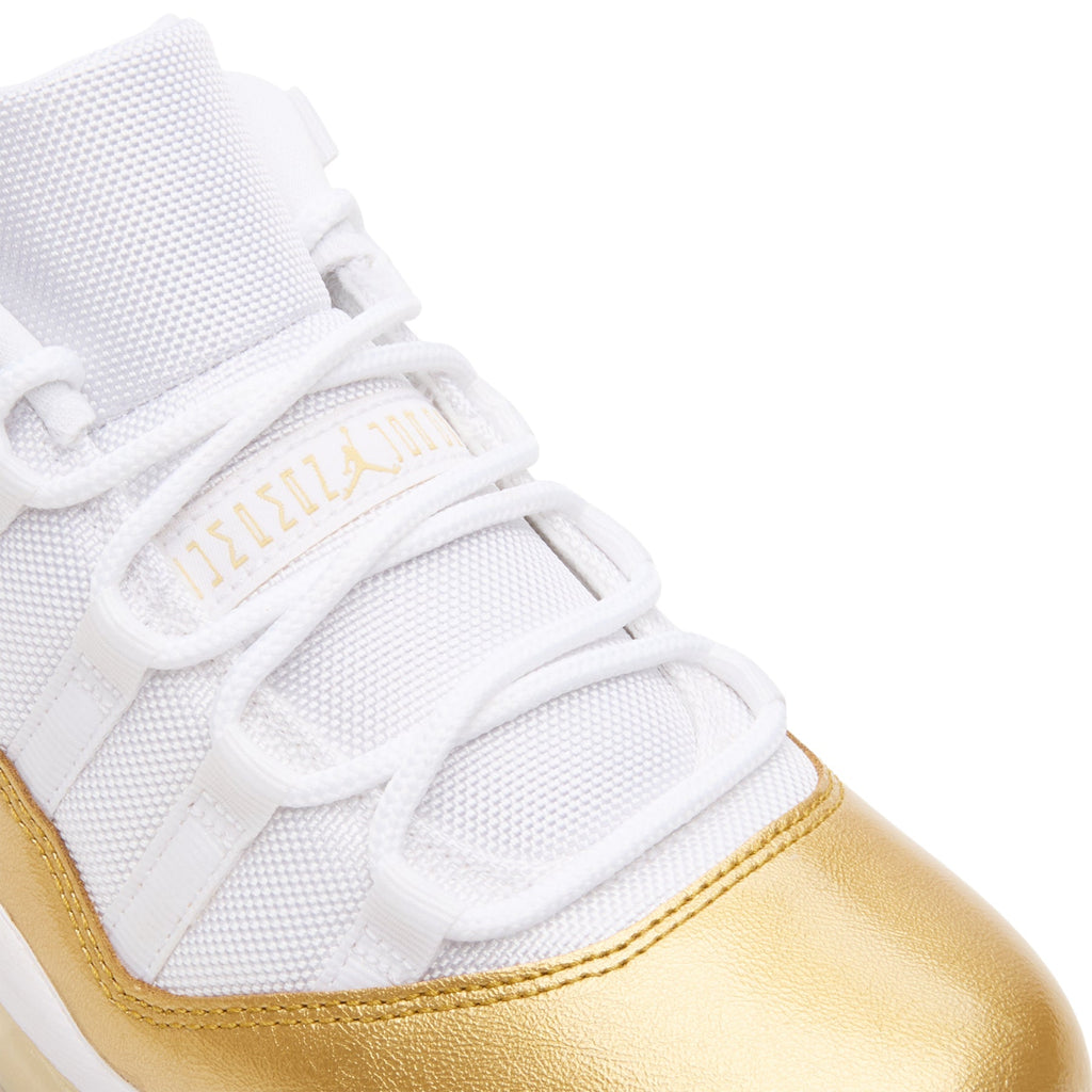 nike-air-jordan-11-retro-low-white-metallic-gold-team-gold  Footwear