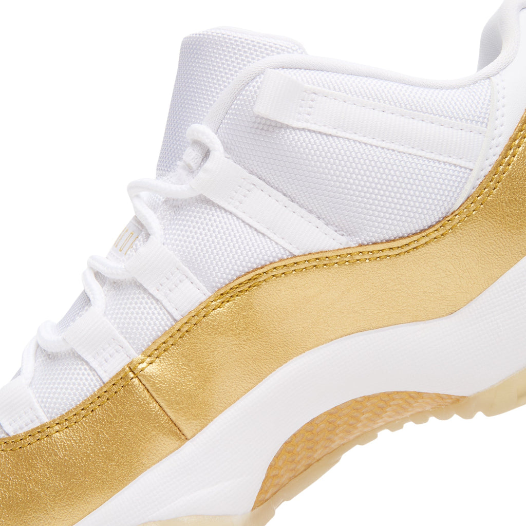 nike-air-jordan-11-retro-low-white-metallic-gold-team-gold  Footwear